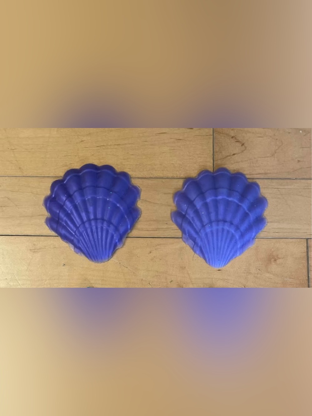 Purple Silicone Shell Mermaid Craft